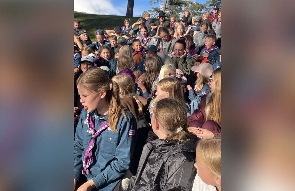Vrigstadscouter på läger - bild 2