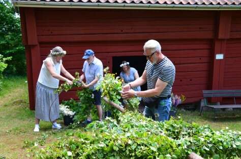Midsommarafton i Sävsjö Hembygdspark - bild 4