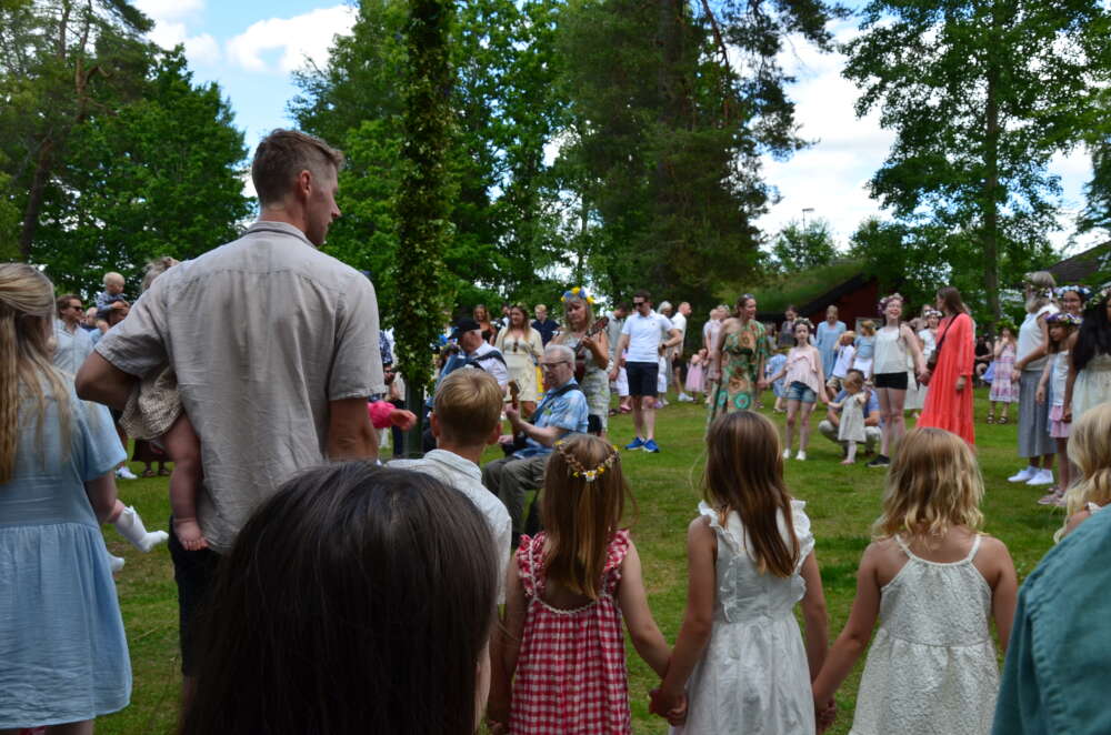 Midsommarafton i Sävsjö Hembygdspark - bild 3