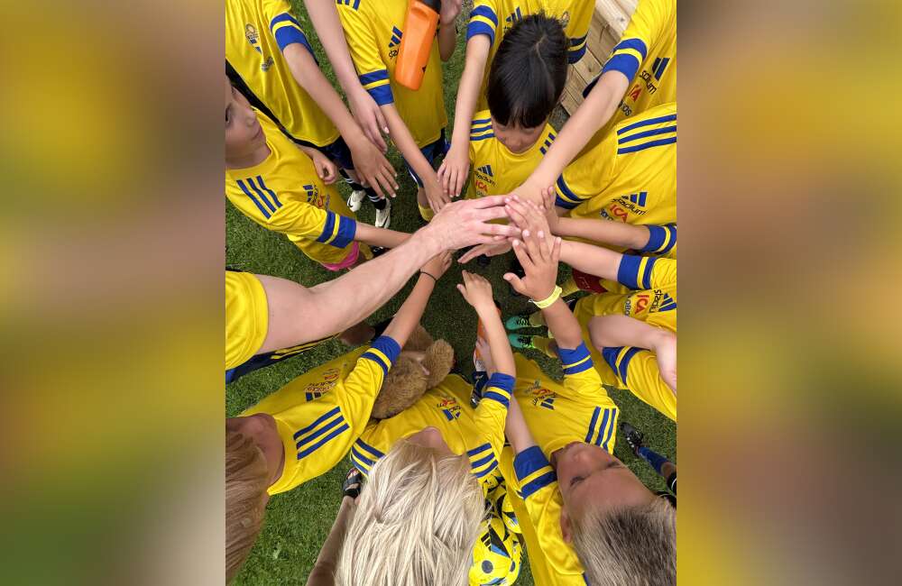 Lyckad fotbollsskola i Vrigstad - bild 1