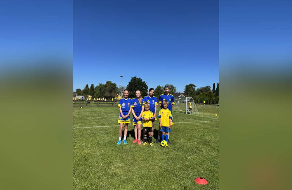 Lyckad fotbollsskola i Vrigstad - bild 2