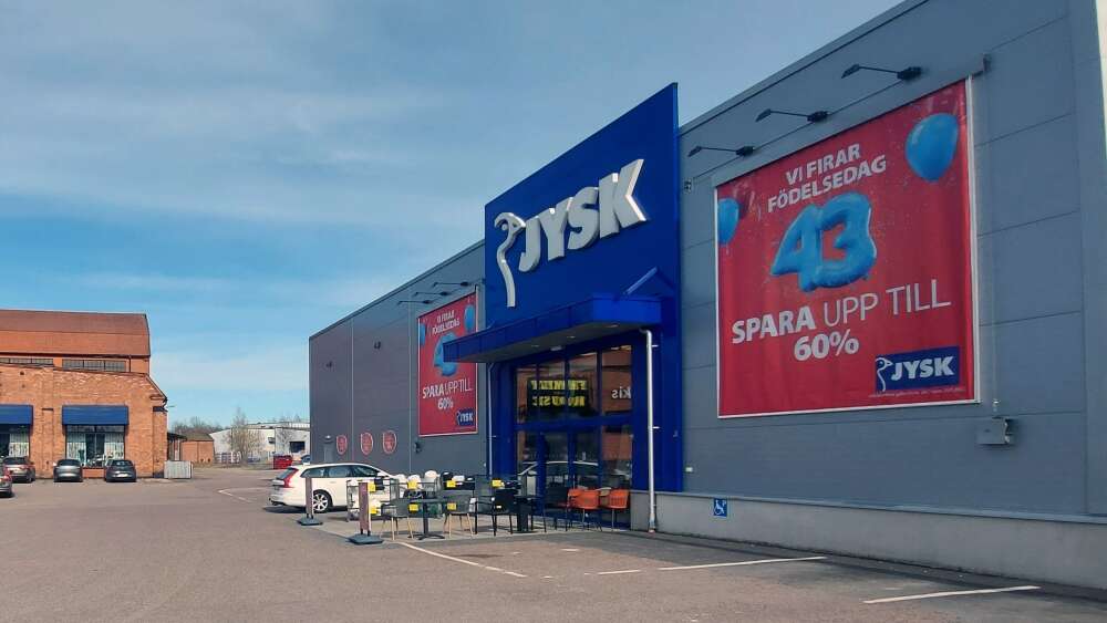 Jysk bygger ut lager i Nässjö