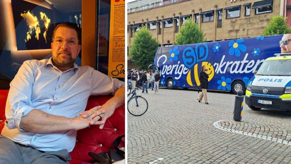 Åkesson i Nässjö: "Jag vill inte riva några kyrkor"