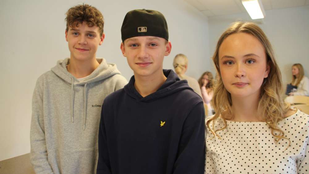 Eleverna fick testa sin kriskoll: "Kanske borde ha lite mer mat hemma"