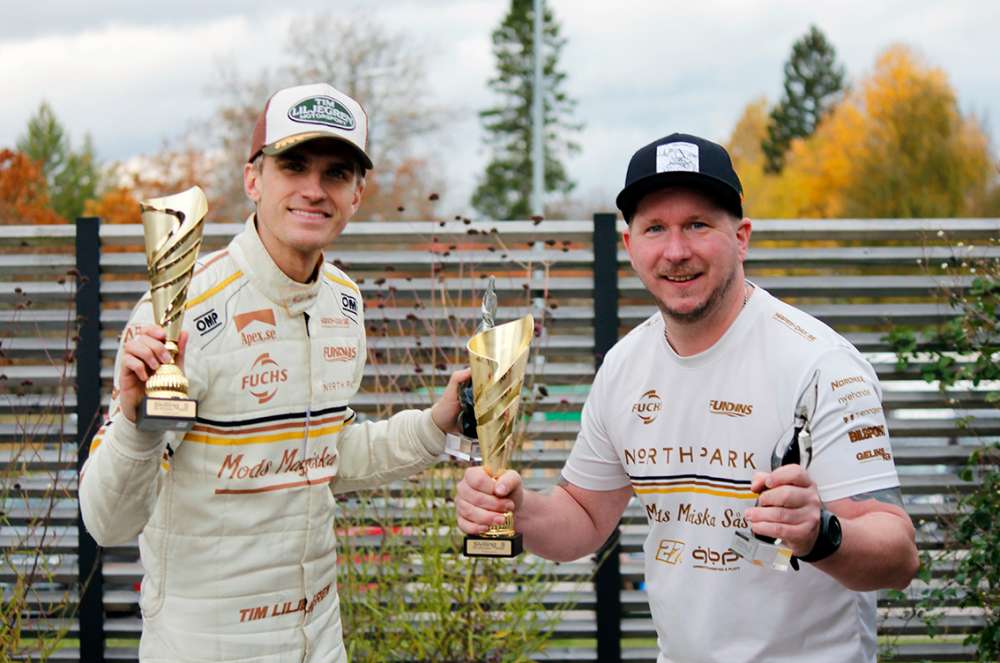 Rally avgjordes i Vrigstadtrakten