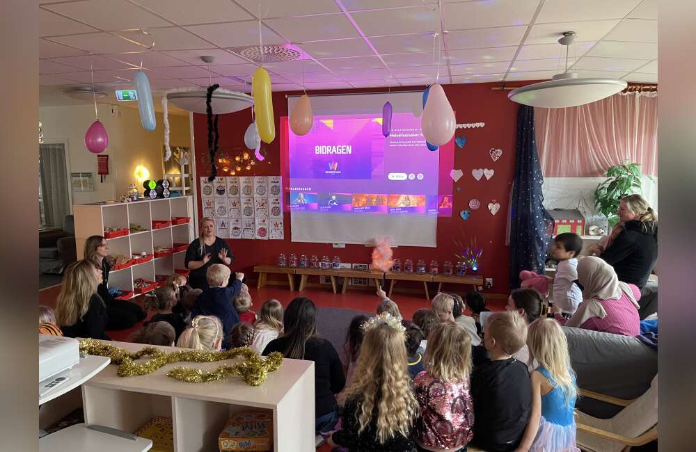 Mellofest på Förskolan Fantasia - bild 1
