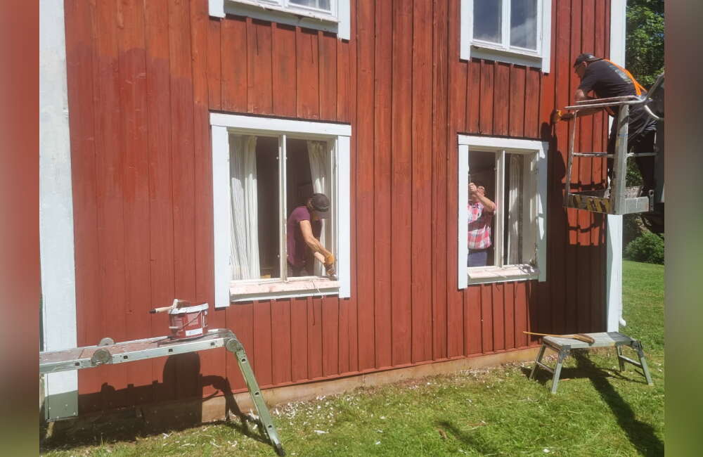 Jobbdag i Boatorp