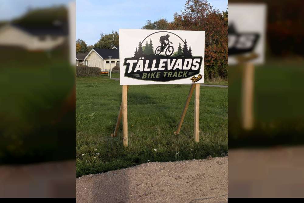 Cykelbanan på Tällevad