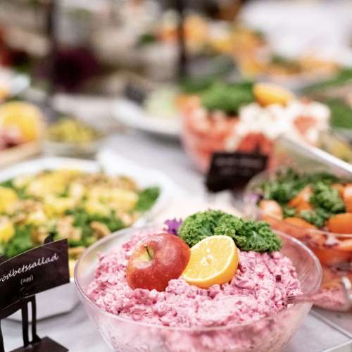 Julbord i Vrigstad
