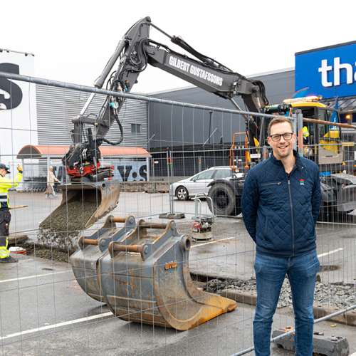 Klart: Clas Ohlson kommer till Nässjö - byggnationen är redan igång