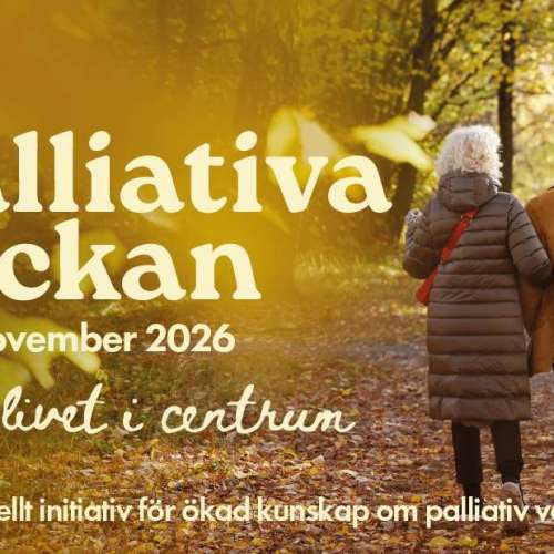 Lär dig mer om palliativ vård