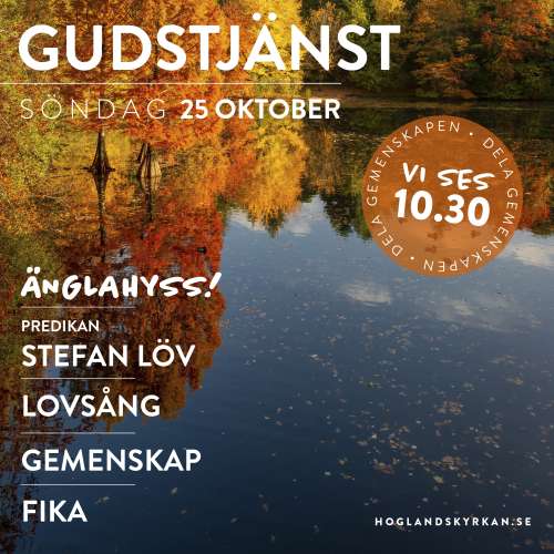 Händer i Höglandskyrkan v 43
