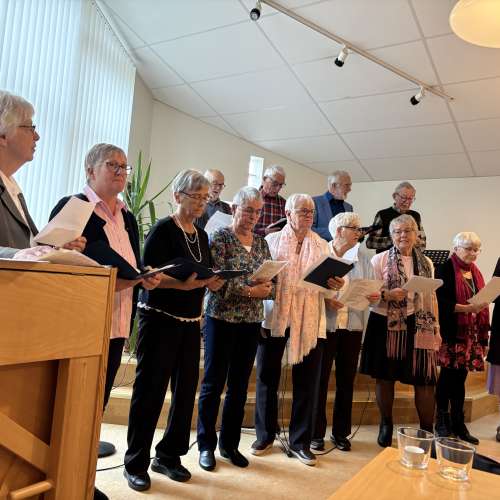 Bejublad show på SPF-Seniorernas månadsträff