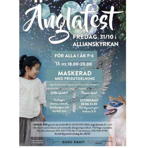 HALLOWEEN??? VÄLJ ÄNGLAFEST I STÄLLET!