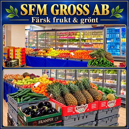 Kära kunder färska grönsaker och frukter är på plats så välkommen till oss på SFM GROSS AB. 👏👏🥳🥳